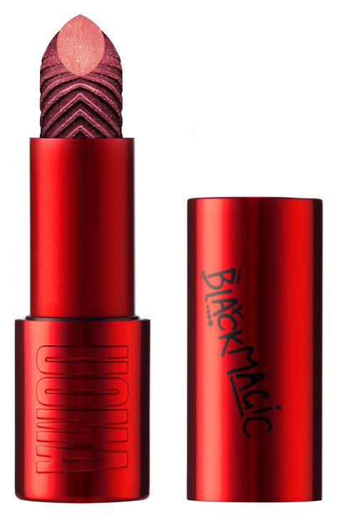 Feel Confident and Sexy with Uoma Black Magic Enchanting Allure Glossy Lipstick in Desire